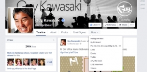 guy kawasaki Facebook page