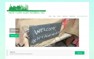 ny-agri-women website screenshot