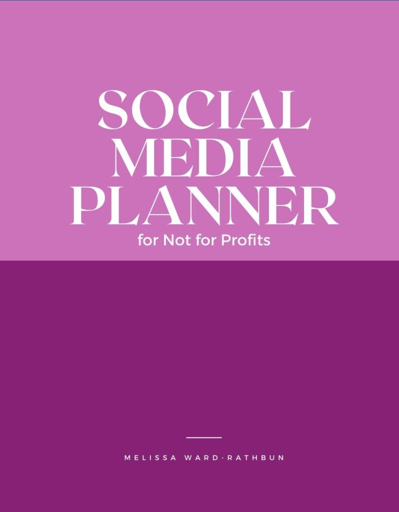 Social Media Planner for not for profits